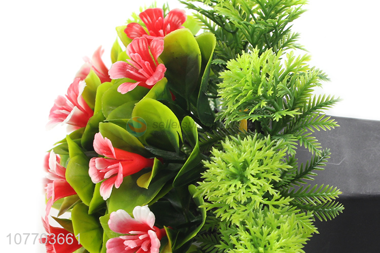 Factory direct sales simulation plant living room desktop fake flower pot