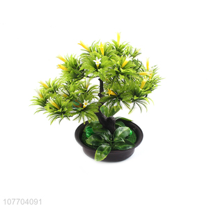 Explosion simulation plant bonsai indoor and outdoor decorative plastic flowers