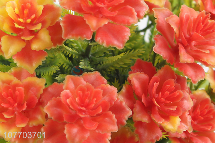 Wholesale fake flower potted ornaments pomegranate flower interior decoration
