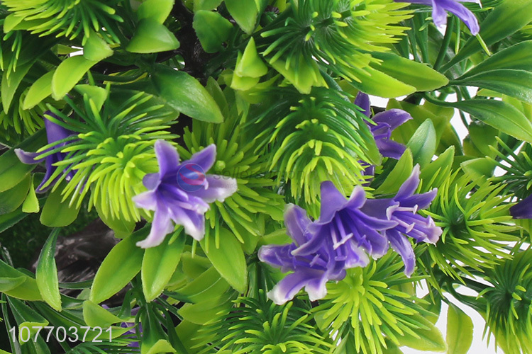 High-quality fake flower potted indoor decoration greening plastic fake flower