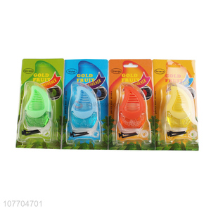 Fashion product liquid car vent perfume clips air freshener 