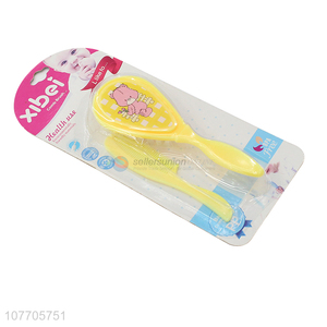 Good sale cartoon baby comb and hair brush set