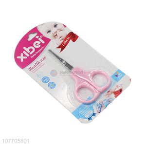 New products safety stainless steel baby scissors baby nail clippers