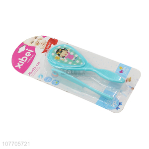 Hot products cartoon baby comb and hair brush set