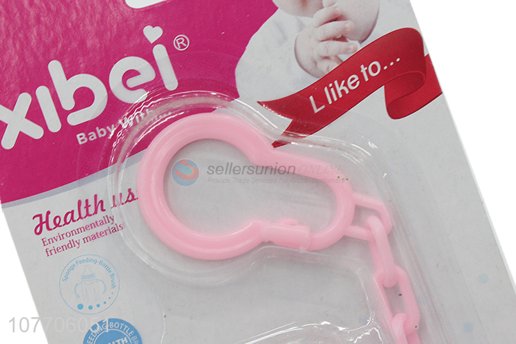 Popular products baby pacifier chain baby nipple clip