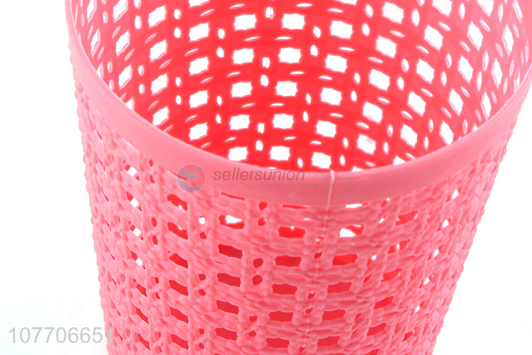 Imitation weaving basket with simulated woven household storage tools