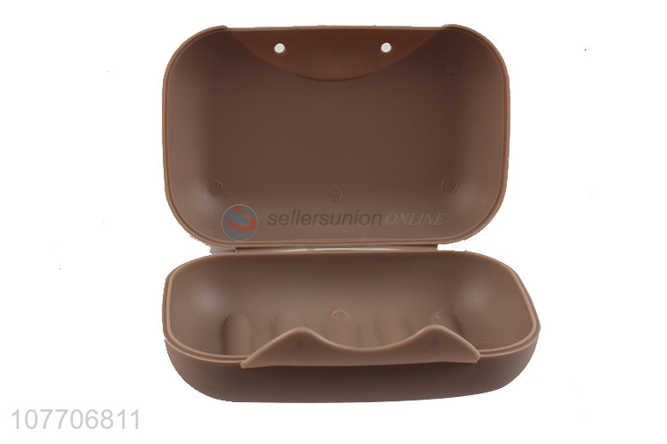 Simple and generous sanitary soap dish household plastic soap dish
