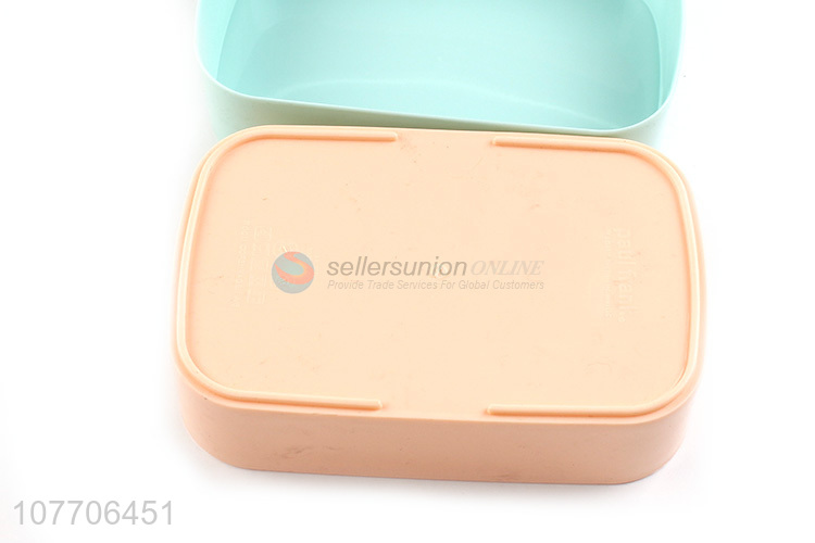 High-quality outdoor sports portable double-layer insurance lunch box