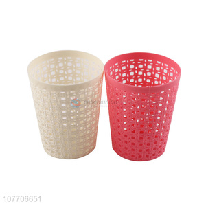 Imitation weaving basket with simulated woven household storage tools