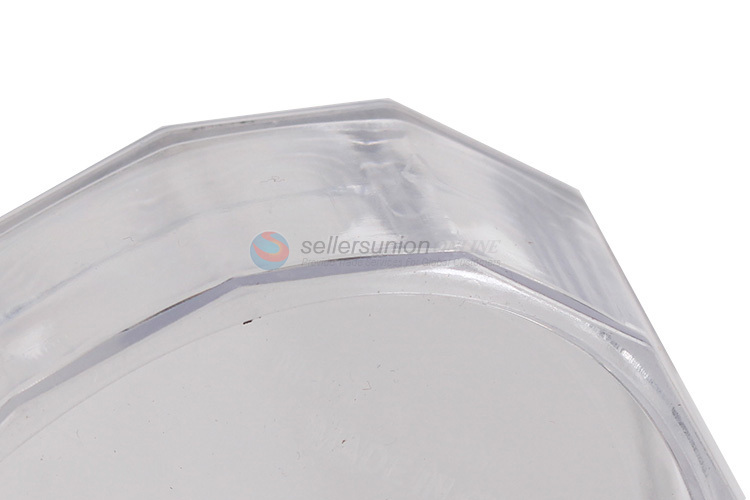 Hot sale transparent household soap dish bathroom soap drain box