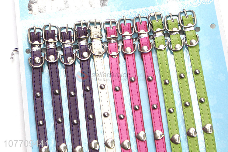 Cheap price durable adjustable pets collar with high quality