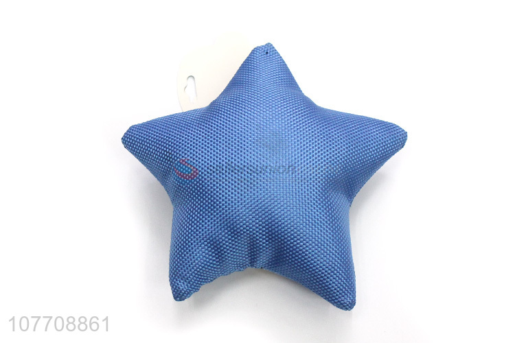 Top product star shape plush toys pets chew toys