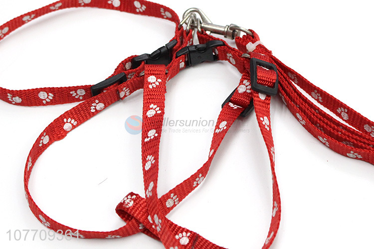 Most popular pets leash vented vest harness and collar set