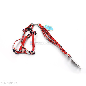 Promotional price soft pet <em>dog</em> leash with <em>harness</em>