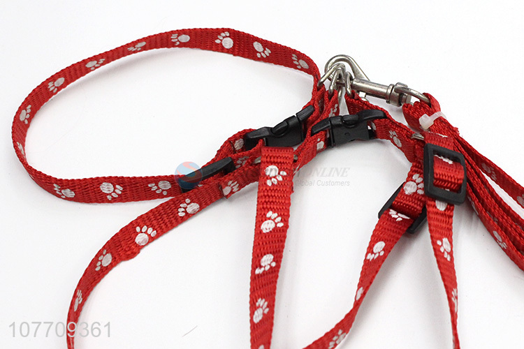 Most popular pets leash vented vest harness and collar set