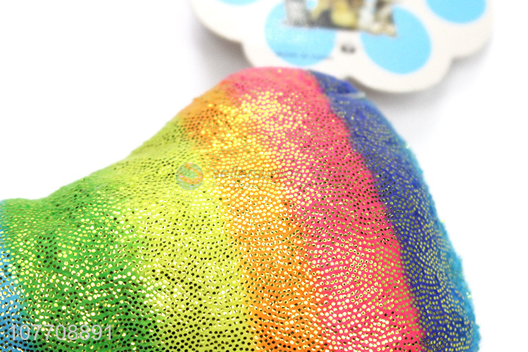 New design colourful soft interactive plush chew toys