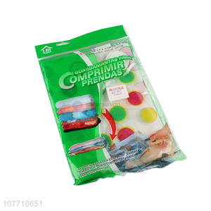 Wholesale travel vacuum compressed bag vacuum sealed bag for household use