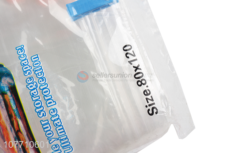 Low price completely clear pp material vacuum compression bag