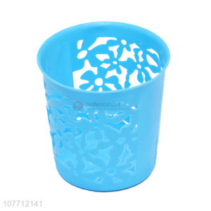 Cute Design Desktop Pen Container Fashion Plastic Storage Basket