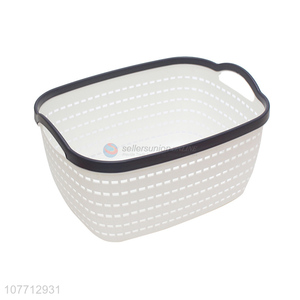 Wholesale White Plastic Storage Basket Fashion Household <em>Organizers</em>