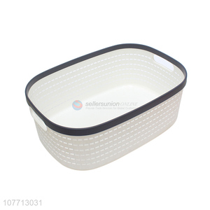 Portable Laundry Baskets Plastic Storage Basket With Handle