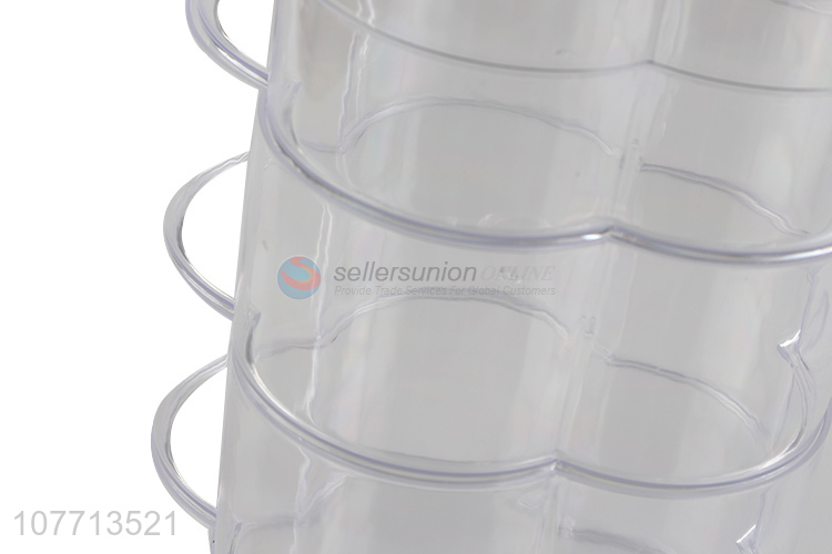 High-quality hospitality fruit plate large capacity four-layer Tang fruit plate