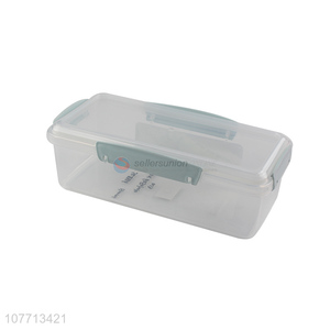 Multifunctional plastic storage box sealed 1300ml storage box