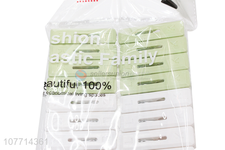 Simple Design Colorful Plastic Clips Cheap Clothes Peg Set