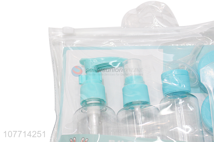 New Arrival Travel Cosmetic Lotion Cream Packing Empty Bottle Pump Spray Bottle Set