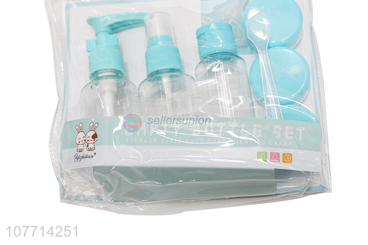 New Arrival Travel Cosmetic Lotion Cream Packing Empty Bottle Pump Spray Bottle Set