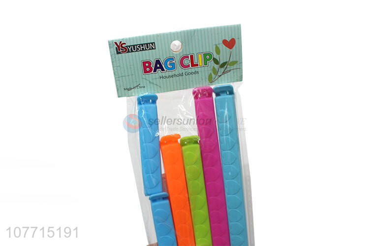 Hot Products Plastic Food Bag Storage Sealing Clips Seal Clamp
