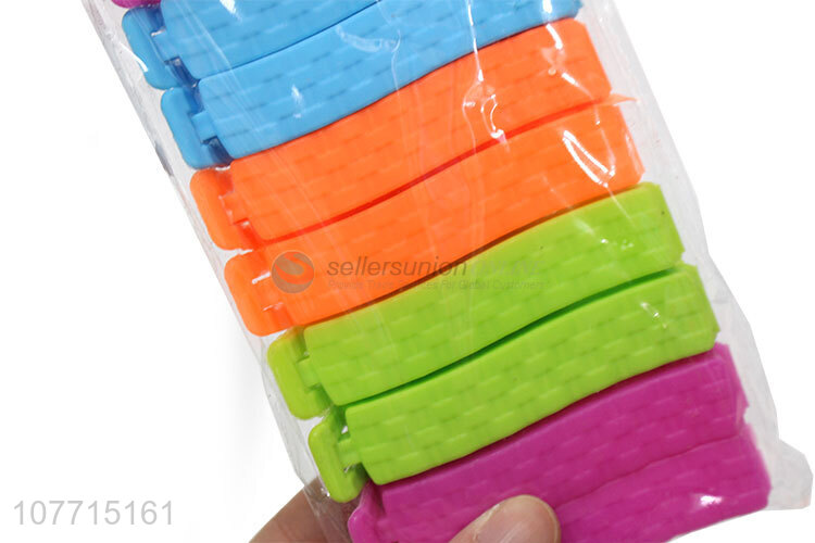 Good Price Colorful Plastic Bag Clips Sealing Clips Seal Clamp