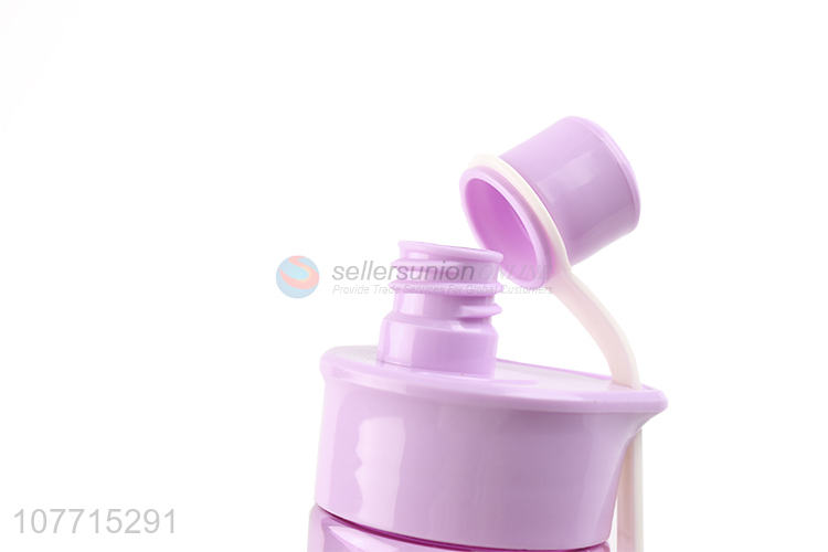 Best Selling Plastic Water Bottle Portable Colorful Sports Bottle