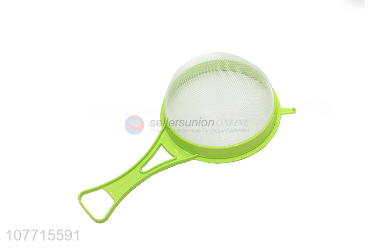 Best Quality Kitchen Gadget Plastic Flour Sieve 5 Pieces Mesh Strainer Set