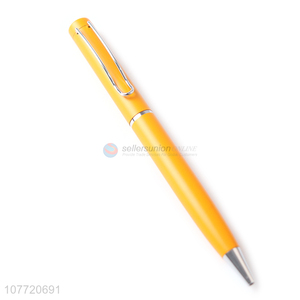 Hot products office supplies rotating metal ball-point pens