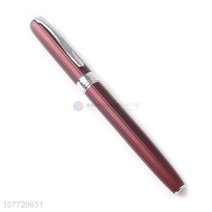 New products stationery luxury heavy metal ball pens for office