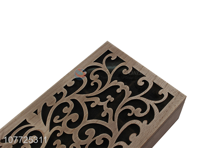 Hot Sale Vintage Wood Storage Boxes With Compartments
