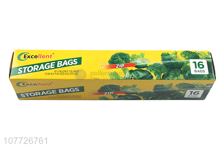 Low price high quality zipper seal storage bags for food