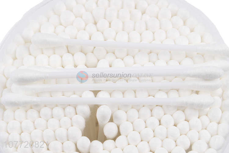 High quality plastic double-ended cotton swab stick 300 daily beauty cotton swab stick