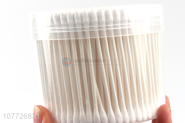 Factory direct toilet paper stick cotton swab household beauty cotton swab stick