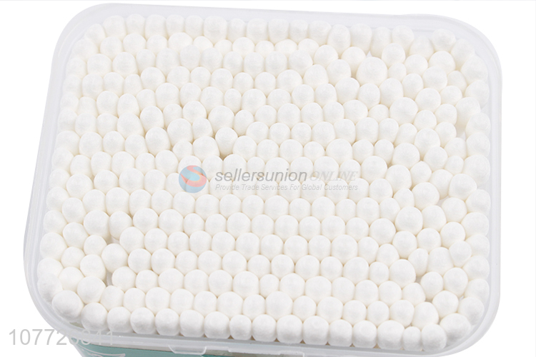 Good quality plastic double head cotton swabs daily beauty cotton swabs
