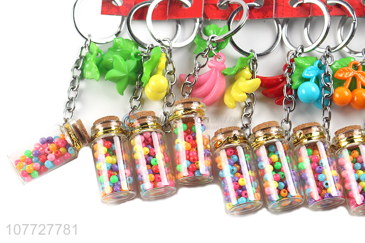 New products washing bottle key chain washing bottle key ring for girls