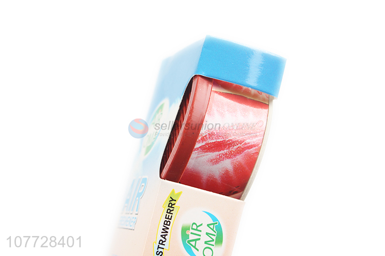 Wholesale solid strawberry balm deodorant toilet household freshener three packs