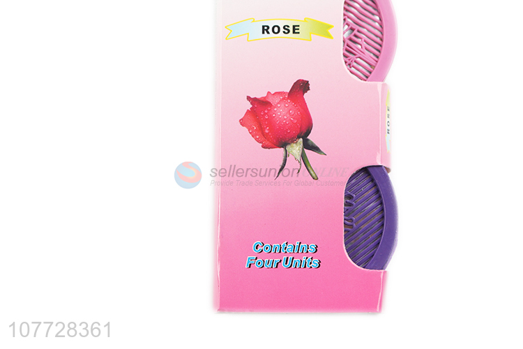 Hot selling rose fragrance beads bathroom air freshener air deodorant