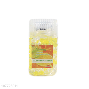High-quality crystal fragrance beads air lemon flavor solid air freshener