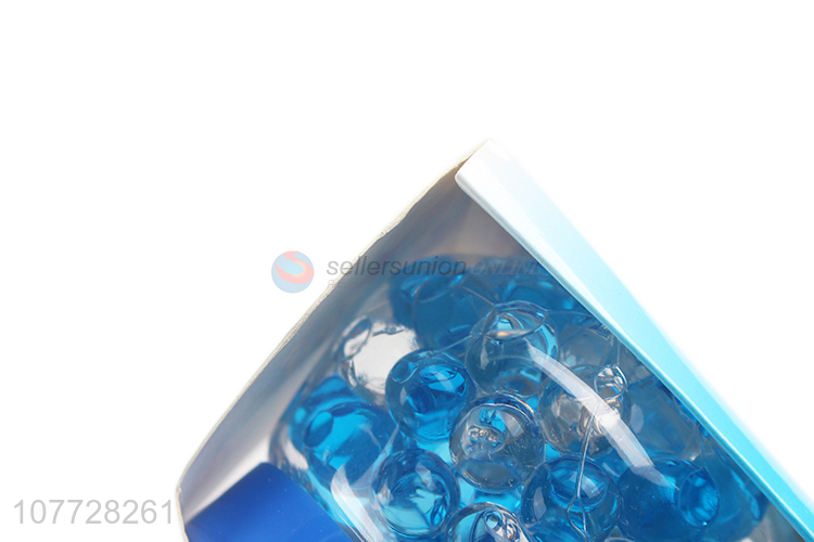 High quality blue hygienic deodorant family fresh crystal fragrance beads