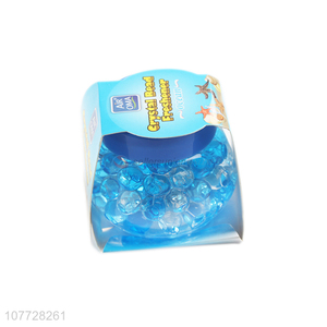 High quality blue hygienic deodorant family fresh crystal fragrance beads