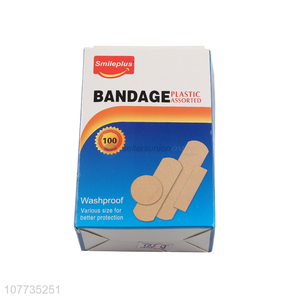 Wholesale promotional waterproof adhesive bandage wound plast band-aid