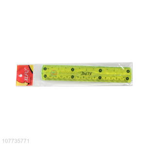 Wholesale 15cm 6inch straight ruler office school measuring ruler