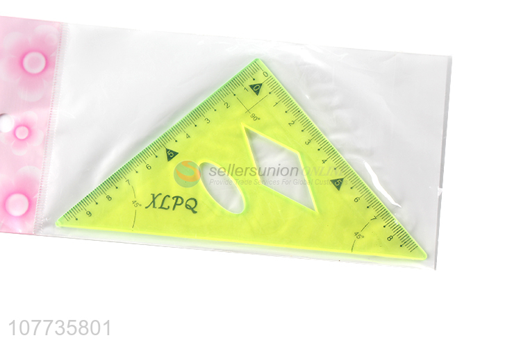 Most popular triangle ruler square measuring ruler for students